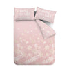 Catherine Lansfield Baby Its Cold Outside Duvet Cover Bedding Set Pink