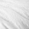 Bianca Fleur Matelasse Duvet Cover Bedding Set White