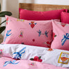 Their Nibs Mon Coeur Duvet Cover Bedding Set Pink