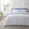 Bianca Hampton Stripe Duvet Cover Bedding Set Blue