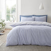 Bianca Hampton Stripe Duvet Cover Bedding Set Blue