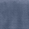 Bianca Attica Velvet 240cm x 260cm Embroidered Bedspread Blue