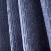 Bianca Attica Velvet Ready Made Eyelet Blackout Curtains Blue