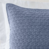 Bianca Attica Velvet Pair Pillow Protectors Blue