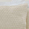 Bianca Attica Velvet Pillow Protector Natural