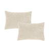 Bianca Attica Velvet Pillow Protector Natural