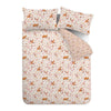Catherine Lansfield Woodland Fox Duvet Cover Bedding Set Natural