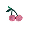 Catherine Lansfield Disco Cherries Filled Cushion Pink