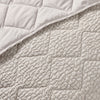Catherine Lansfield Crinkle Seersucker 220cm x 220cm Bedspread Natural