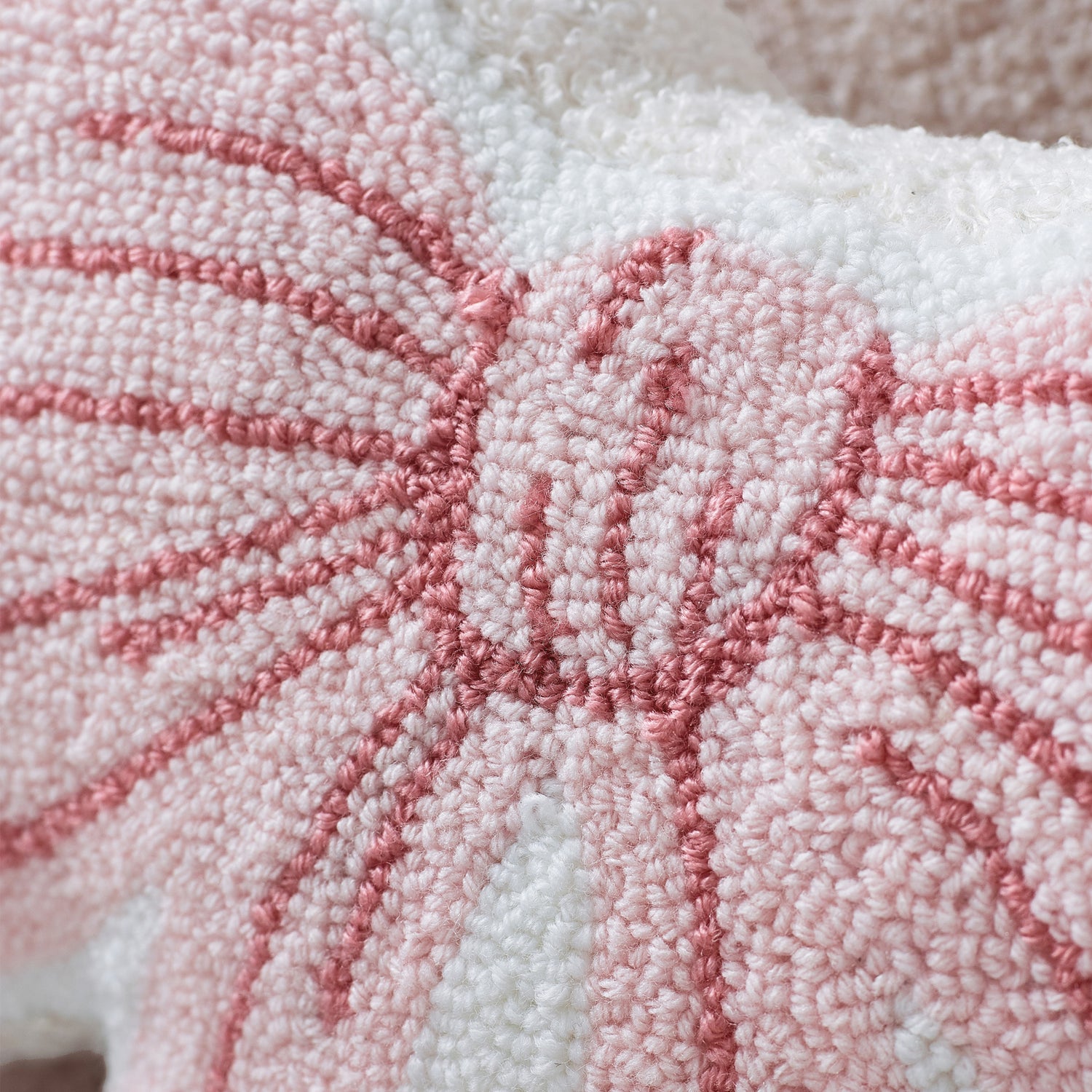 Catherine Lansfield Bow Filled Cushion Pink