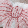 Catherine Lansfield Bow Filled Cushion Pink