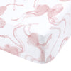 Catherine Lansfield Bow Bed Linen Fitted Sheet White Pink