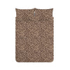 Catherine Lansfield Animal Print Duvet Cover Bedding Set Brown