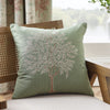 Catherine Lansfield Woodland Trees 45cm x 45cm Filled Cushion Green