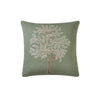 Catherine Lansfield Woodland Trees 45cm x 45cm Filled Cushion Green