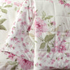 Catherine Lansfield Avebury Floral 220cm x 230cm Reversible Bedspread Cream