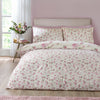Catherine Lansfield Avebury Floral Duvet Cover Bedding Set Cream