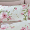 Catherine Lansfield Avebury Floral Duvet Cover Bedding Set Cream