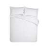 Catherine Lansfield Classic Lattice Lace Duvet Cover Bedding Set White