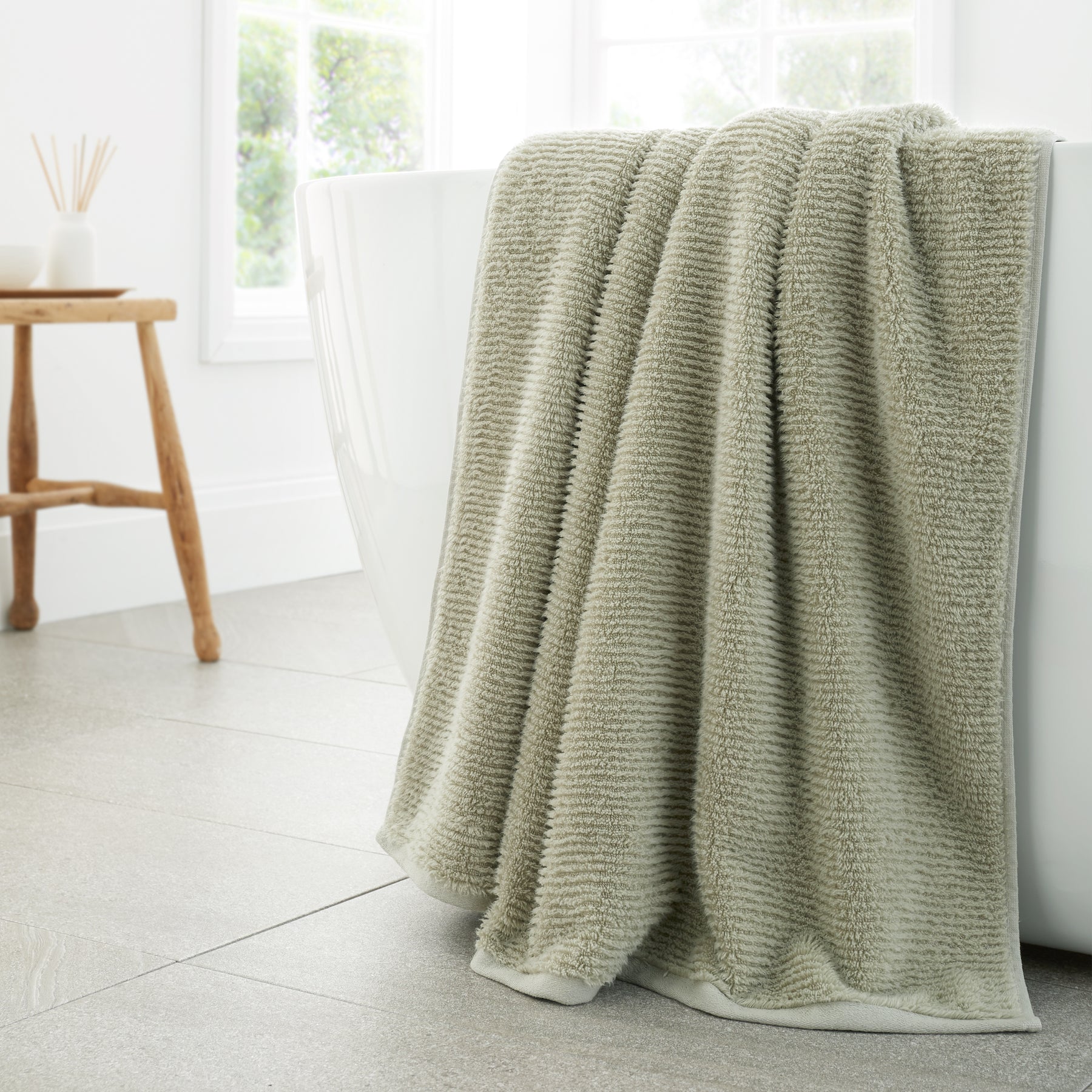 Bianca Soft Zero Twist Spa Towels Green