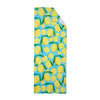 Catherine Lansfield Lemons Deck Chair Hood Beach Towel Aqua