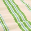 Sophie Robinson Sophie Stripe Bed Linen Fitted Sheet Green