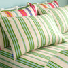 Sophie Robinson Sophie Stripe Pair of Housewife Pillowcases Green
