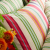 Sophie Robinson Sophie Stripe Pair of Housewife Pillowcases Green