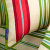 Sophie Robinson Sophie Stripe Pair of Housewife Pillowcases Green