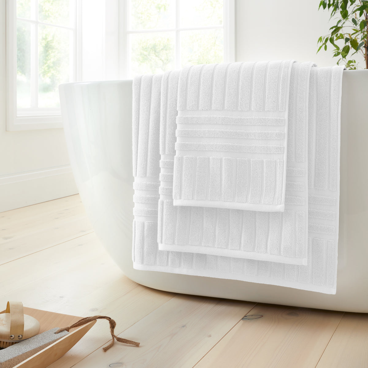 Bianca Hotel Cotton Towels White