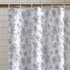 Catherine Lansfield Mirabelle Shower Curtain Grey
