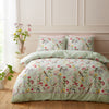 Royal Horticultural Society Birds In Bloom Duvet Cover Bedding Set Green