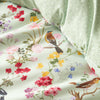 Royal Horticultural Society Birds In Bloom Duvet Cover Bedding Set Green