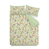 Royal Horticultural Society Birds In Bloom Duvet Cover Bedding Set Green