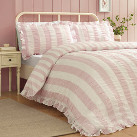 Lark muslin cotton duvet cover and pillowcase set Yard | La Lark muslin cotton duvet cover and pillowcase set Yard | La