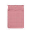 Catherine Lansfield Bamford Gingham Check Duvet Cover Bedding Set Red