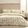 Catherine Lansfield Daisy Patchwork Duvet Cover Bedding Set Yellow