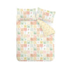 Catherine Lansfield Daisy Patchwork Duvet Cover Bedding Set Yellow