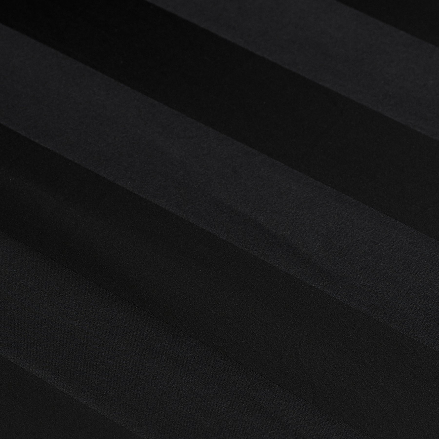 Catherine Lansfield So Soft Satin Stripe Bed Linen Fitted Sheet Black