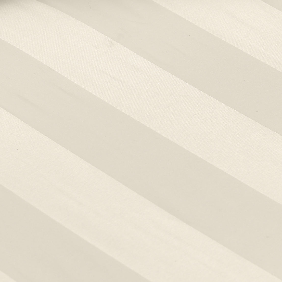 Catherine Lansfield So Soft Satin Stripe Bed Linen Fitted Sheet Cream