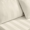 Catherine Lansfield So Soft Satin Stripe Four Housewife Pillowcases Cream