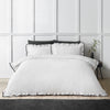 Catherine Lansfield So Soft Mono Frill Duvet Cover Bedding Set White Black