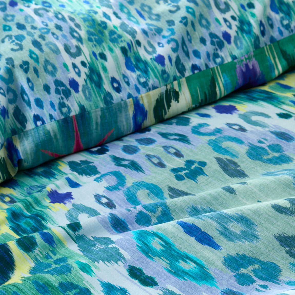 Matthew Williamson Mother Amazon Duvet Cover Bedding Set Blue