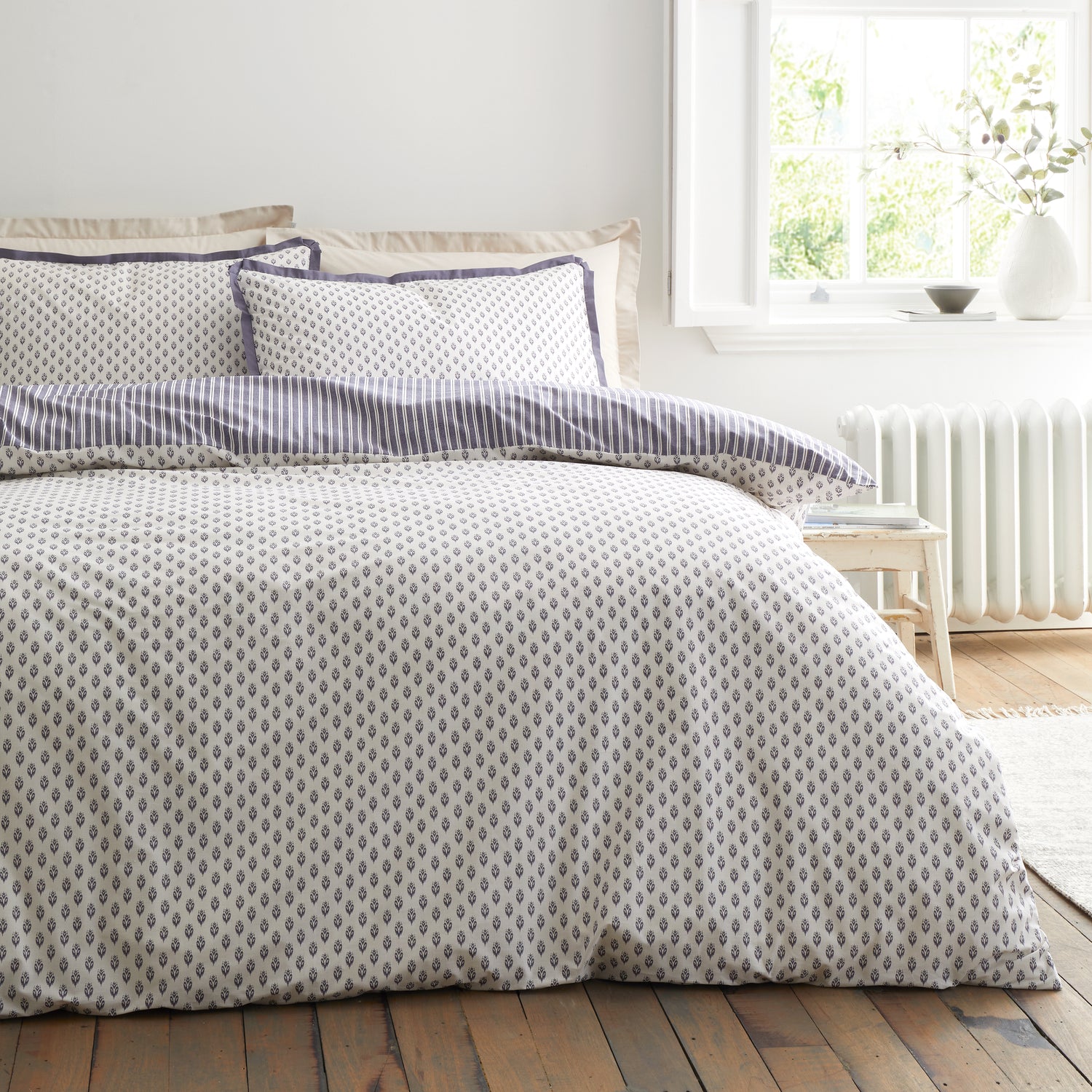 Bianca Amelie Duvet Cover Bedding Set Blue