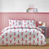 Sassy B Lobster Stripe Duvet Cover Bedding Set Pink Blue