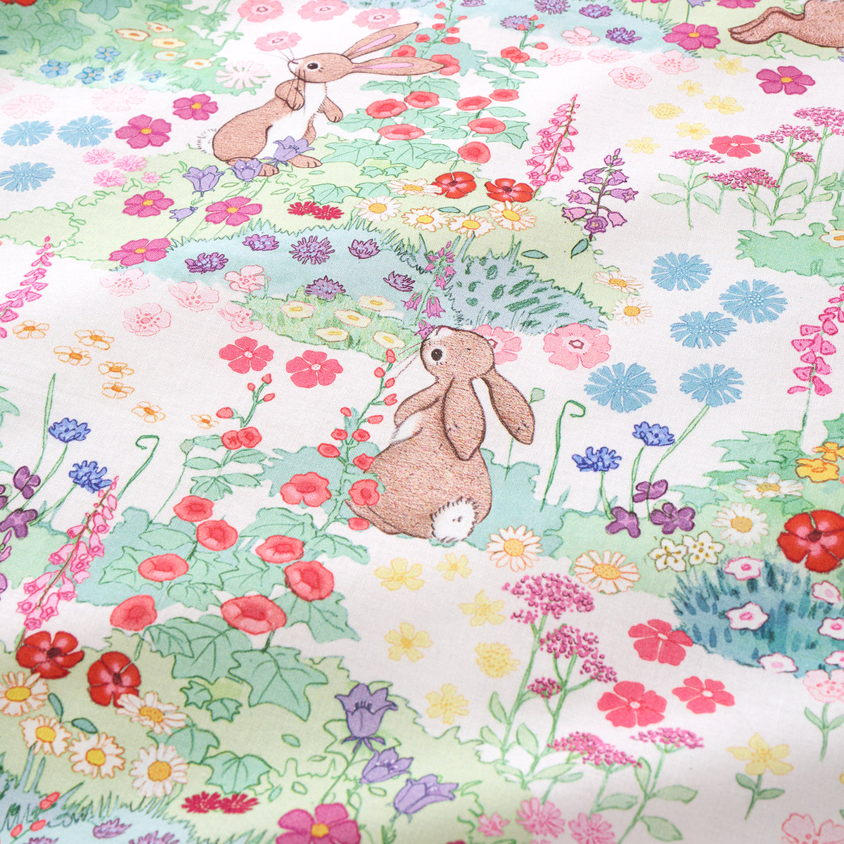 Belle and Boo Meadow Bunnies Childrens Bedding Blue