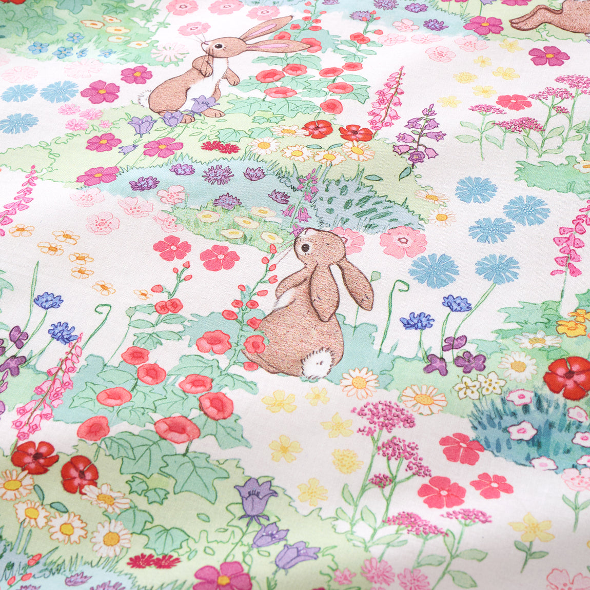 Belle and Boo Meadow Bunnies Childrens Bedding Blue