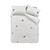 Catherine Lansfield Woodland Crochet Duvet Cover Bedding Set White
