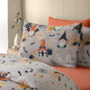 Catherine Lansfield Halloween Gonks Duvet Cover Bedding Set Natural