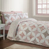 Catherine Lansfield Pinsonic Patchwork Duvet Cover Bedding Set Green